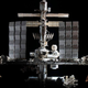 The International Space Station is pictured from the SpaceX Crew Dragon Endeavour.